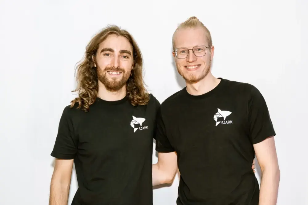 SJARK co-founders Sean Arkless and Lasse Corus